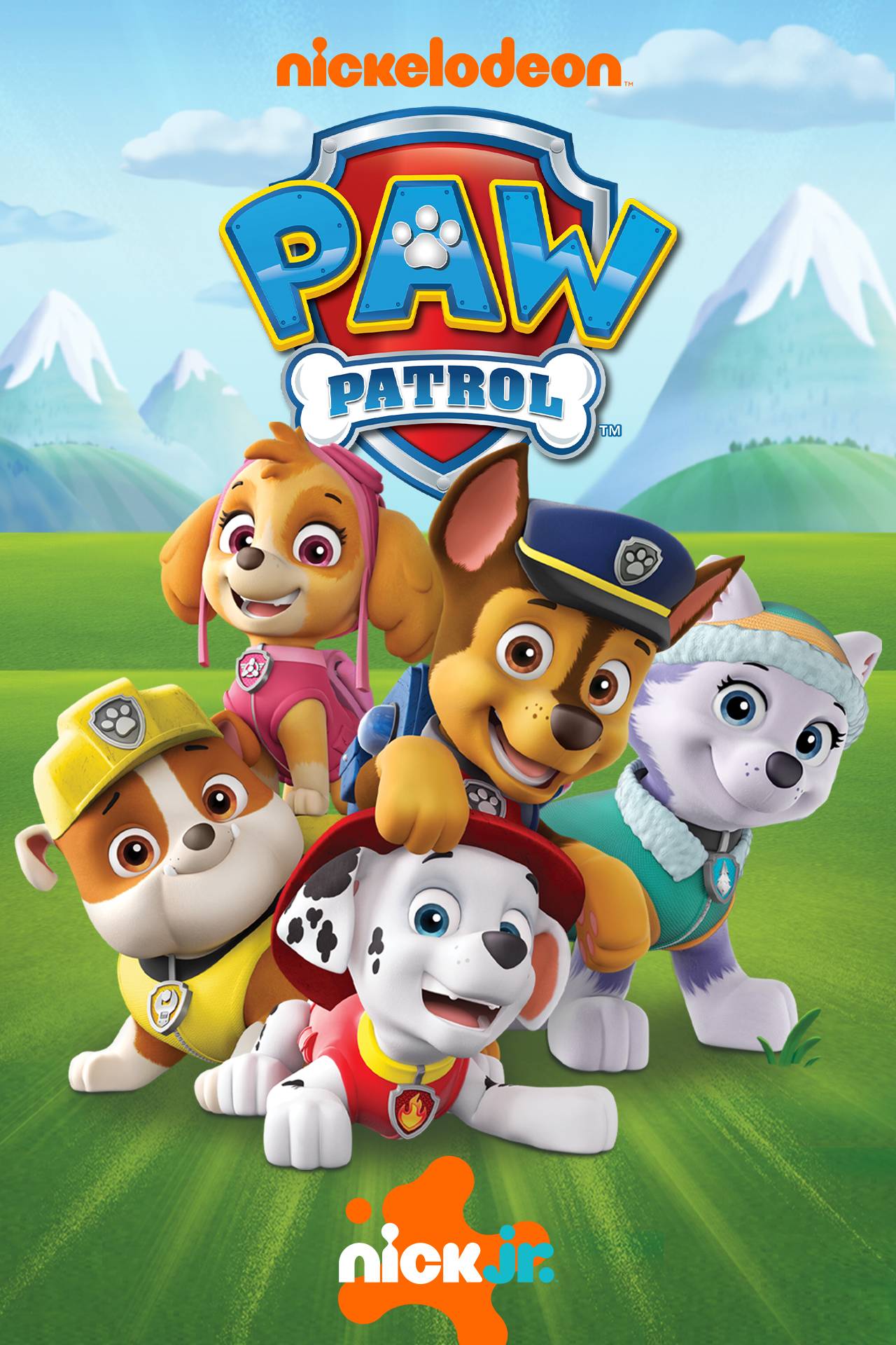 PAW Patrol Girl Power Rescues! w/ Liberty, Skye & Everest, 1 Hour  Compilation